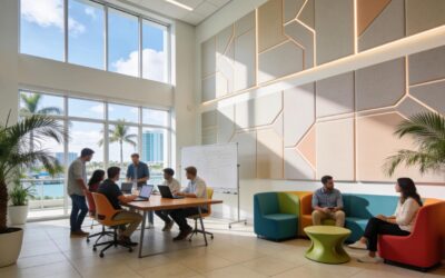 Offices Acoustic “Invisible” Design Solutions for Miami Businesses